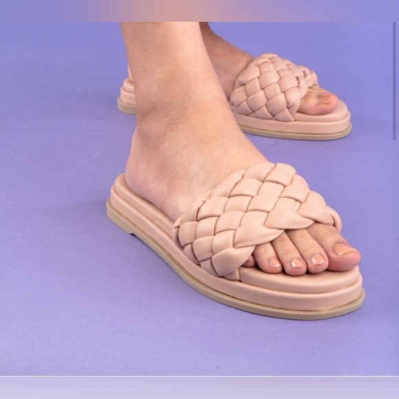 SEYCHELLES Bellissima Braided Slide in Nude - Picture 5 of 5